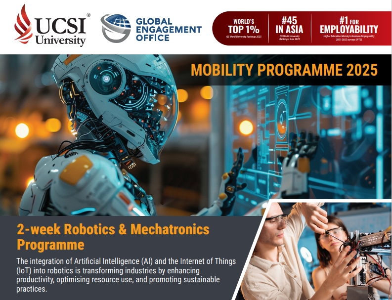2-week Robotics & MechatronicsProgramme